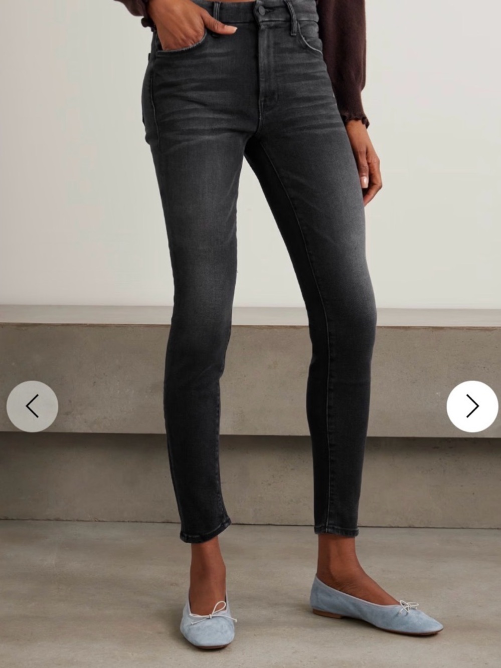 MOTHER The Looker Jeans - Lies and Shadows Wash 30